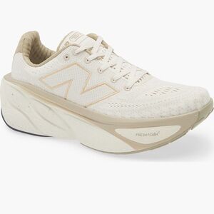 New Balance Women's  Fresh Foam X More v5 Linen/Stoneware Running Shoes